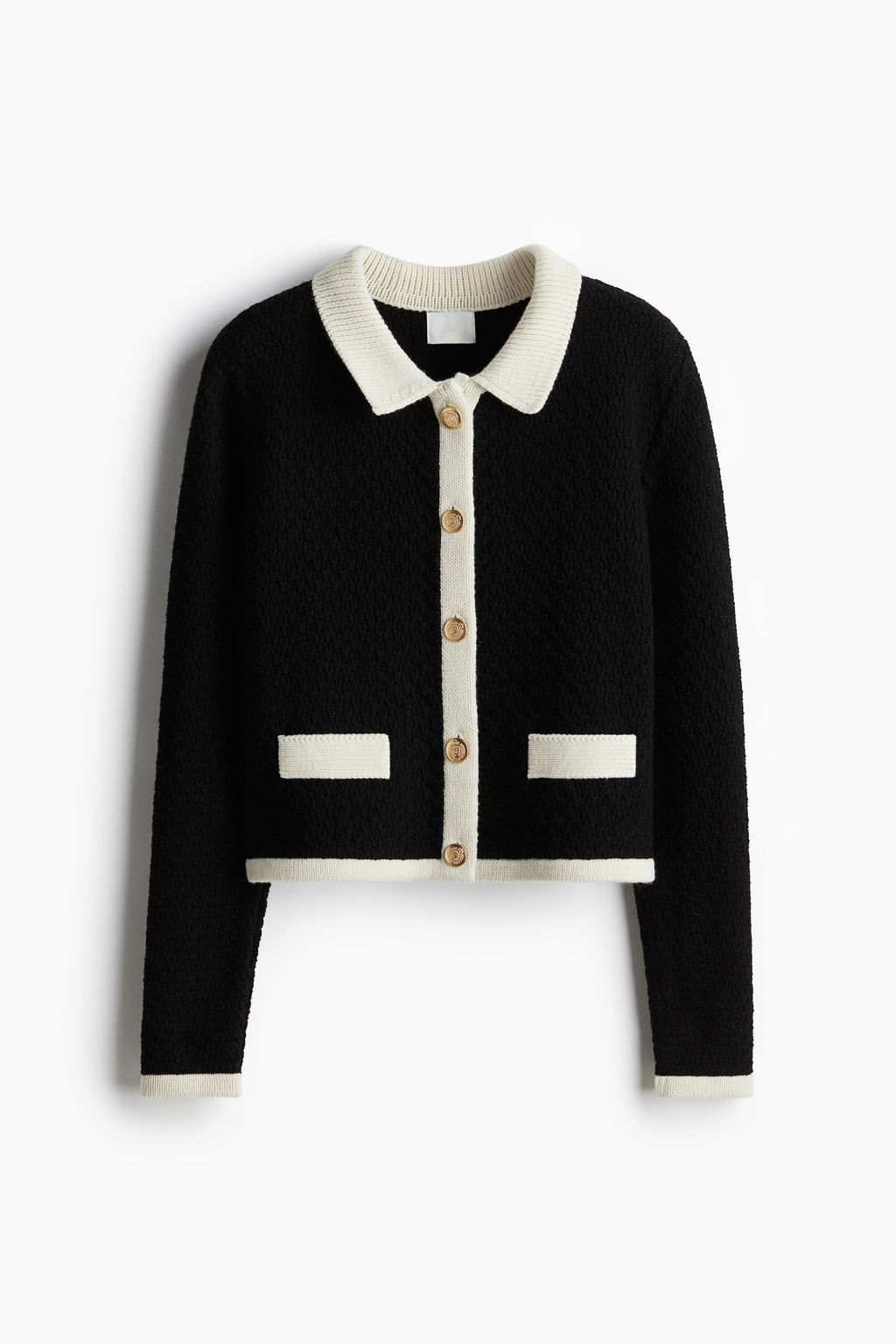 Cardigan en punto con textura - H&m фото 7