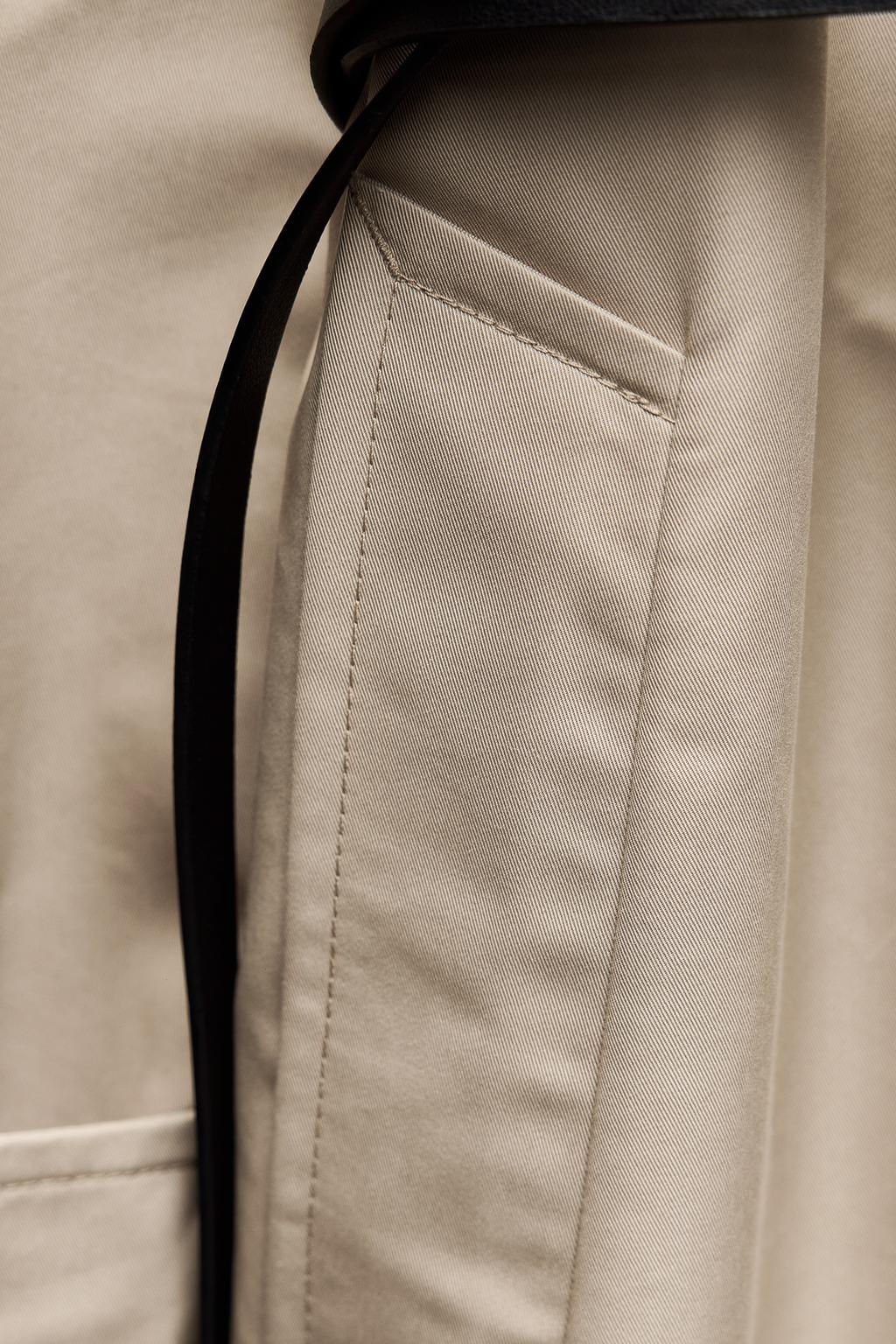 ZW COLLECTION WATER-REPELLENT OVERSIZE TRENCH COAT - Zara фото 15