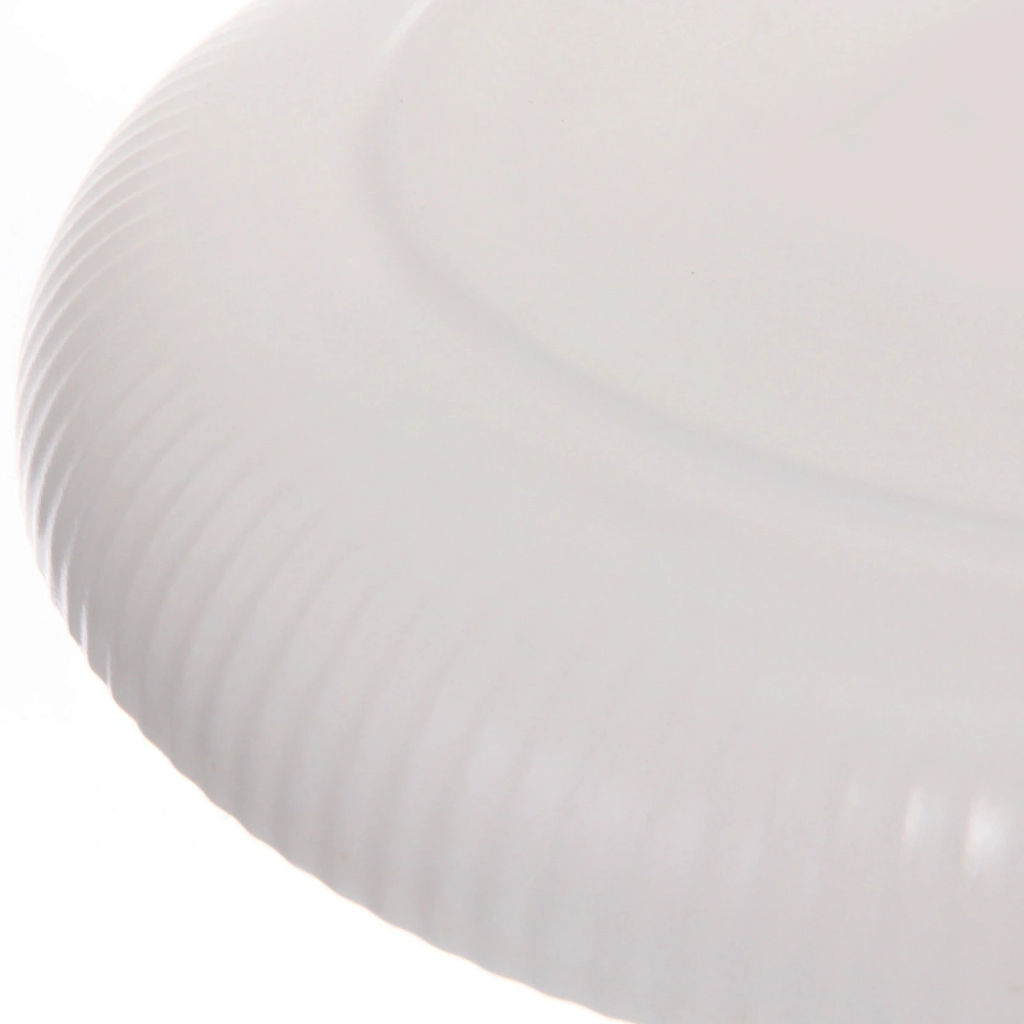 Цена за 2 шт. Тарелка "White magic" 20*3см стеклокерамика Полоса