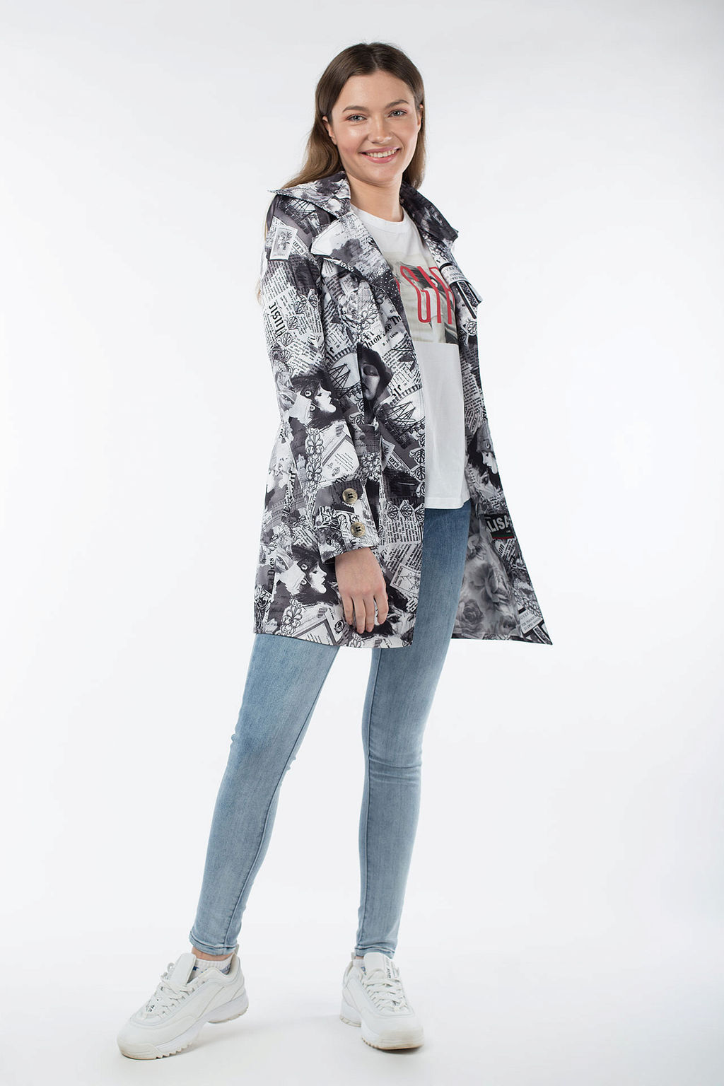 03-0682 Плащ женский - El podio фото 2