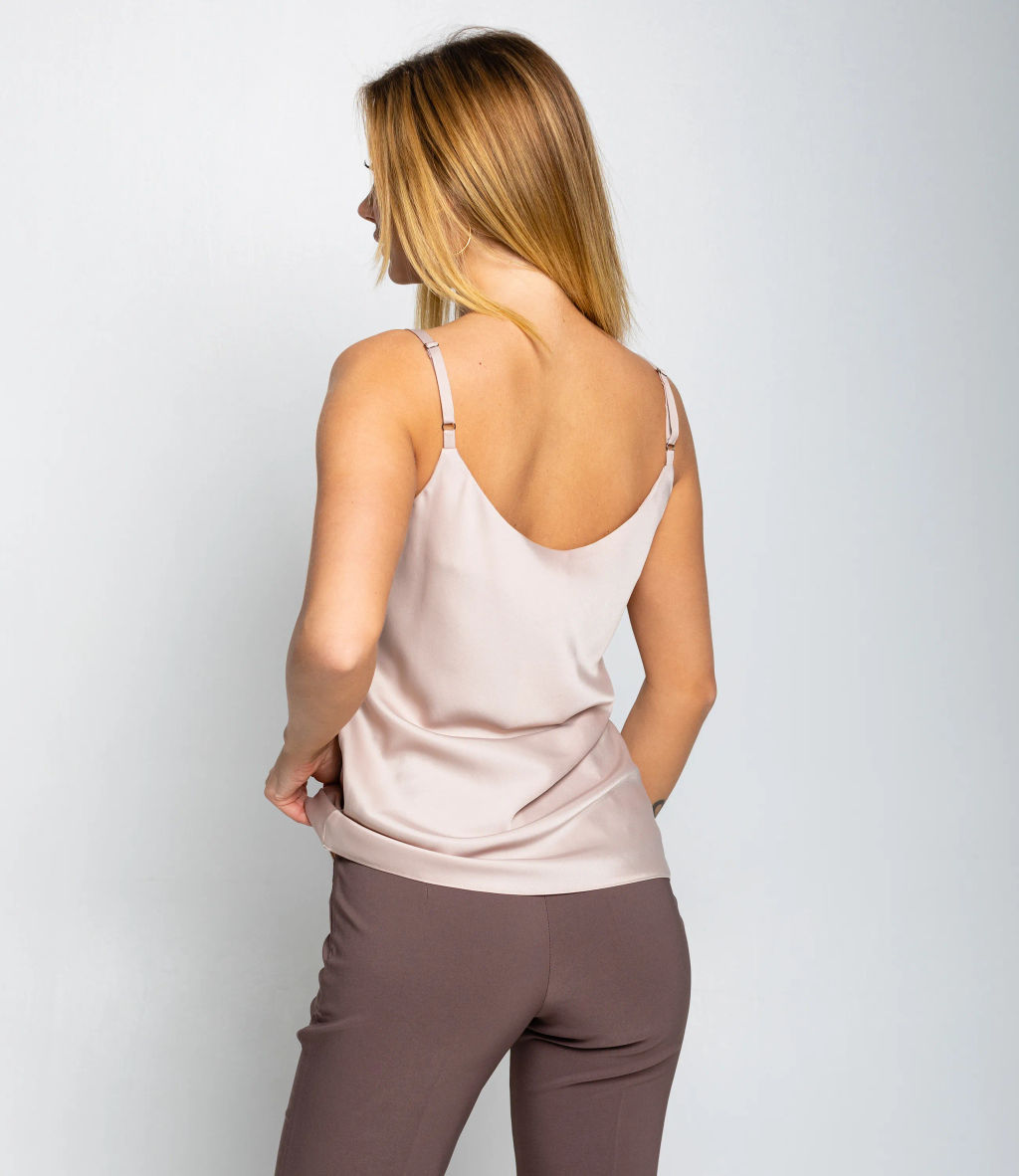Топ #ОКТ025001, бежевый - Dommod фото 3