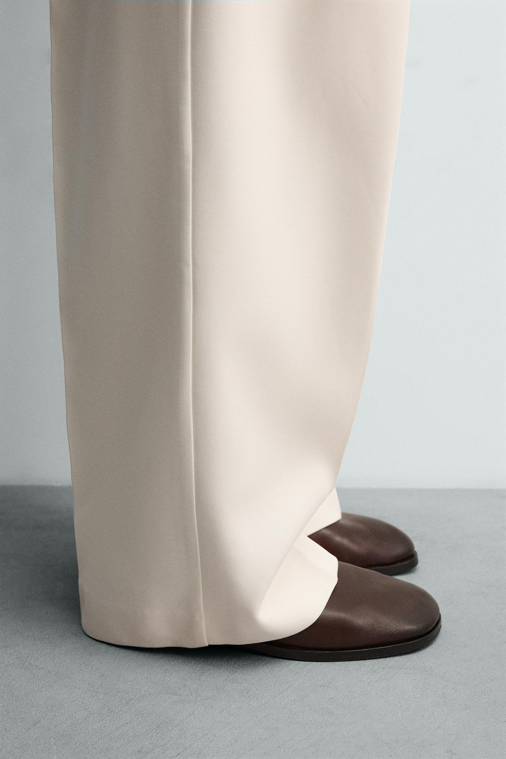 LEATHER LIMITED EDITION SMART SHOES - Zara фото 2