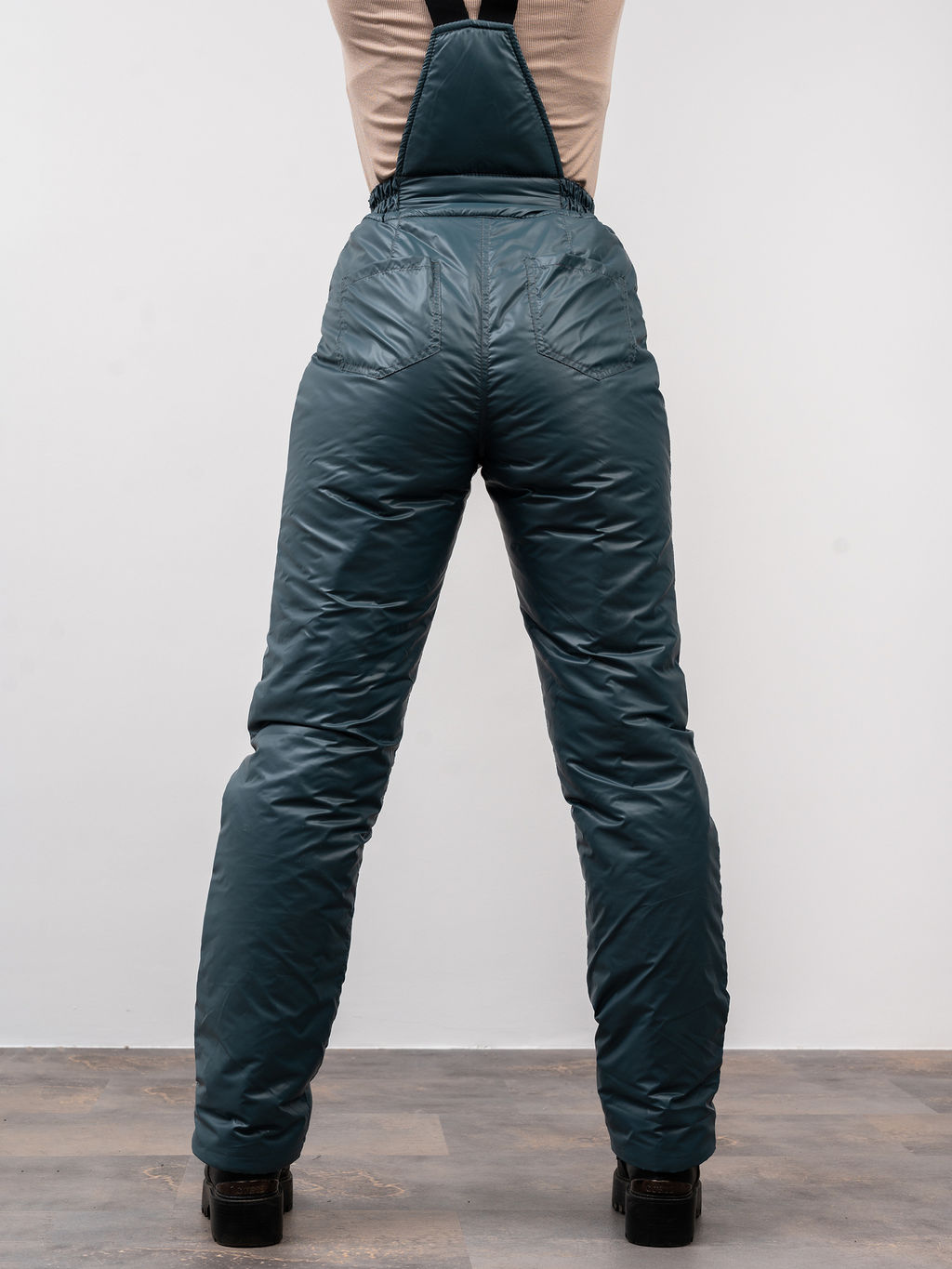 Костюм зимний, горнолыжный Арктика хаки-серый - Yollochka фото 11