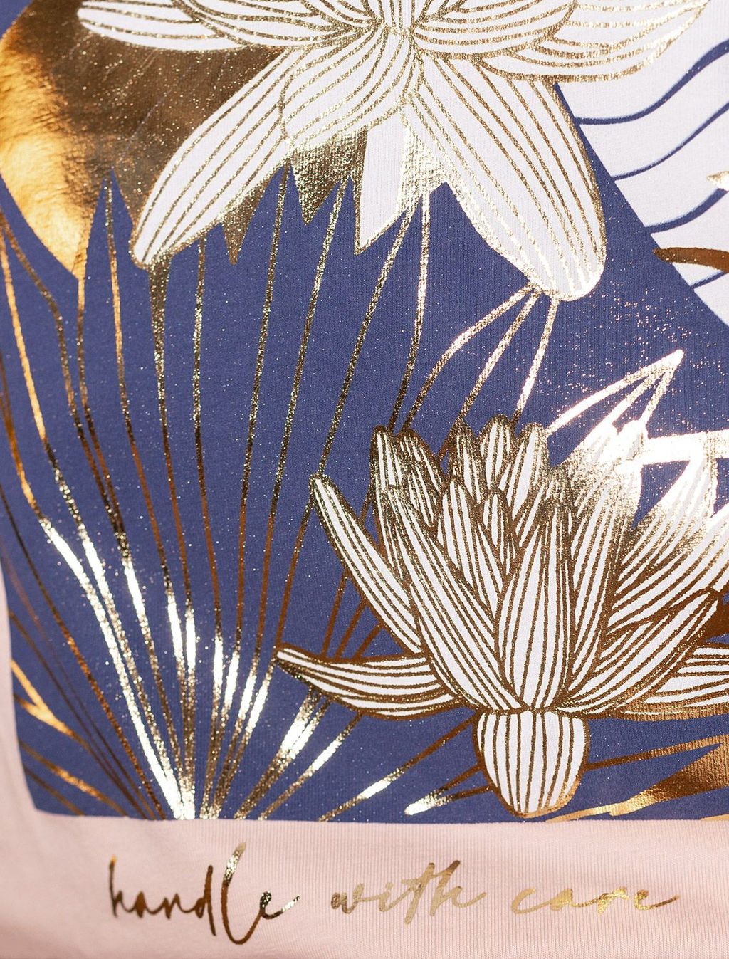 Свободная футболка с принтом из премиального хлопка с эластаном - Vilatte фото 2