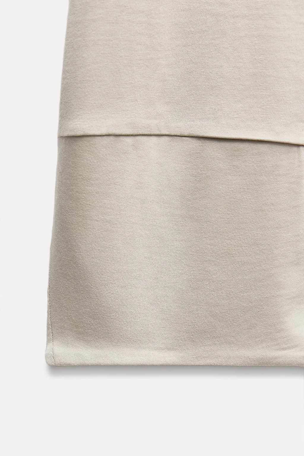 HEAVY COTTON BALLOON FIT TROUSERS - Zara фото 5