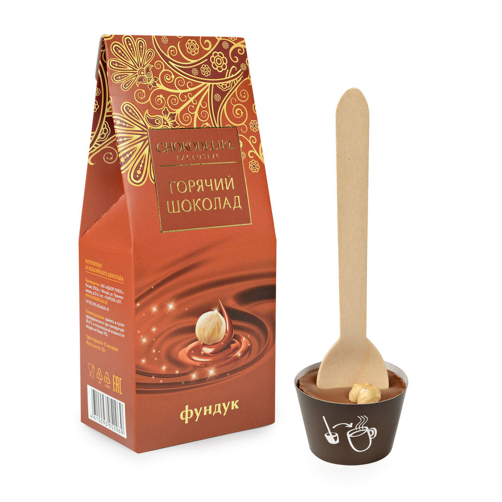 ФУНДУК коктейль с ложкой 50 гр - Chokodelika фото 3