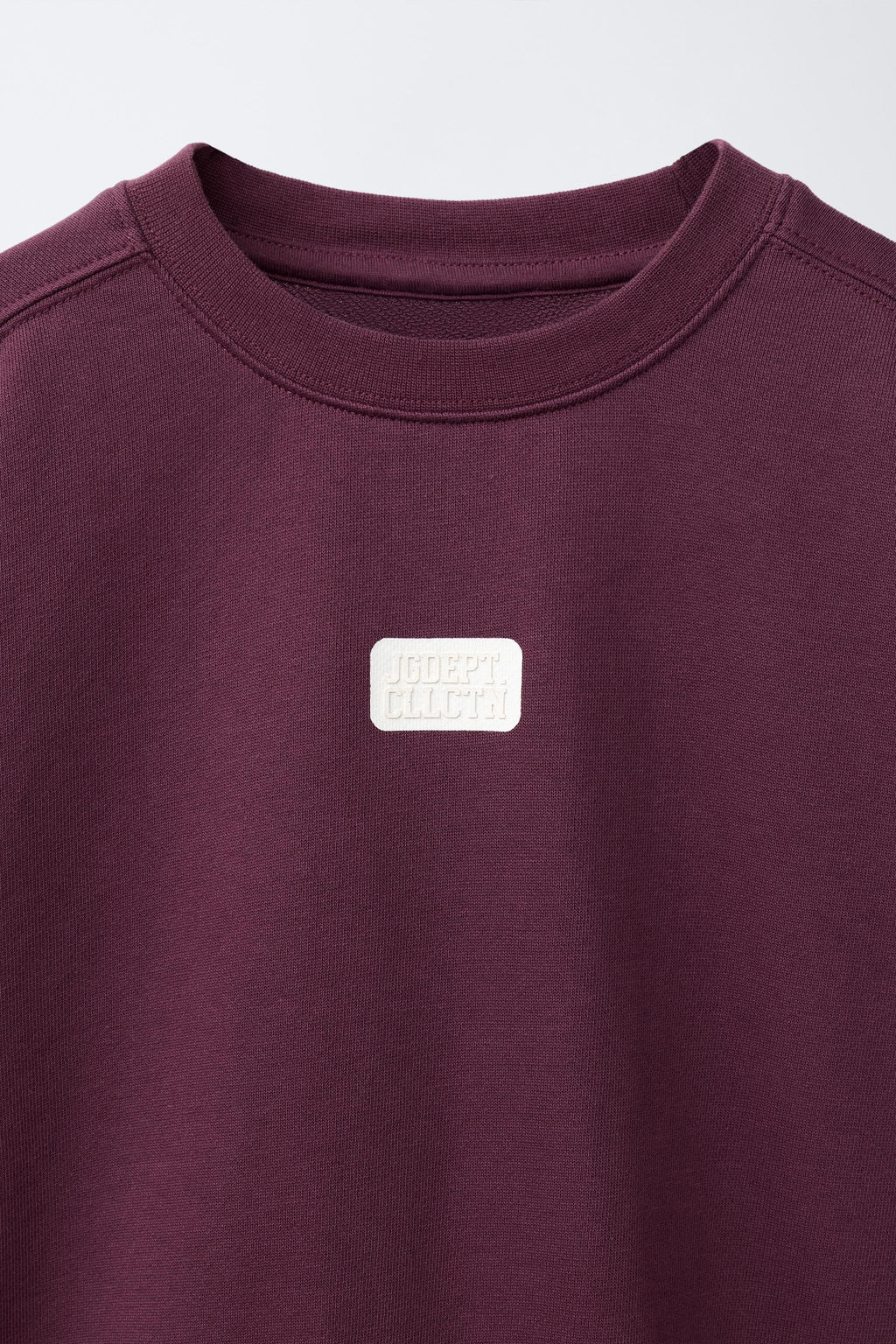 CAMISETA FELPA JOGGING / Burgundy - Zara фото 7