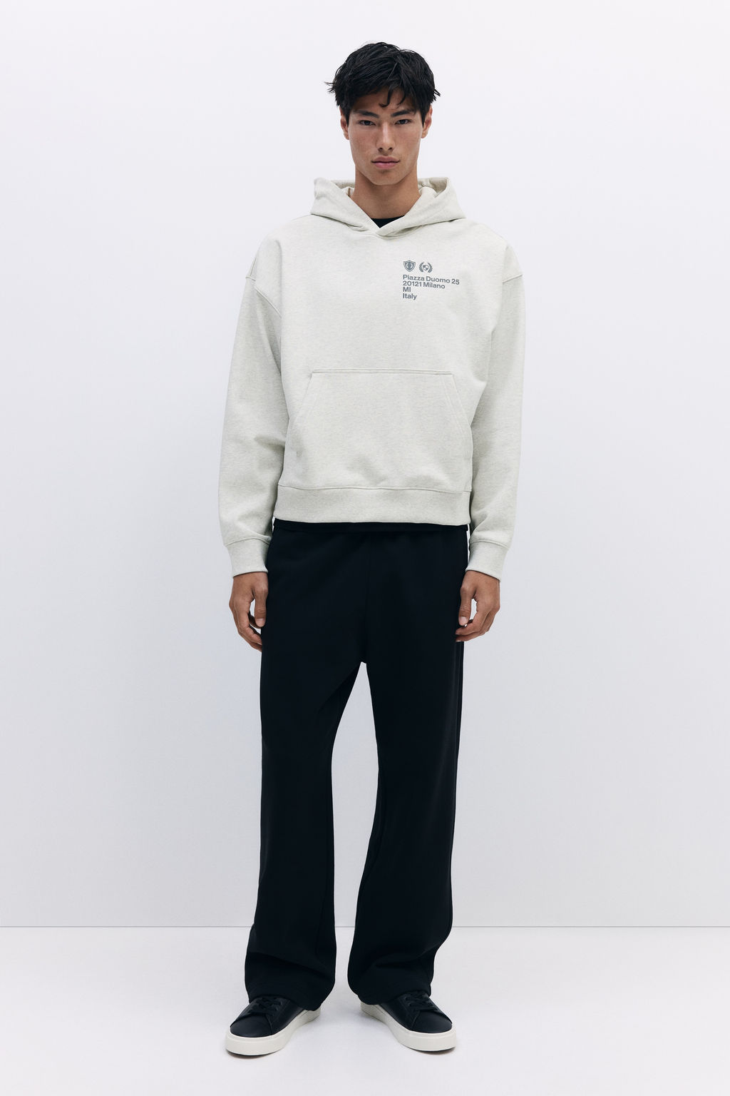 Sudadera boxy con capucha Oversized Fit - H&m фото 7