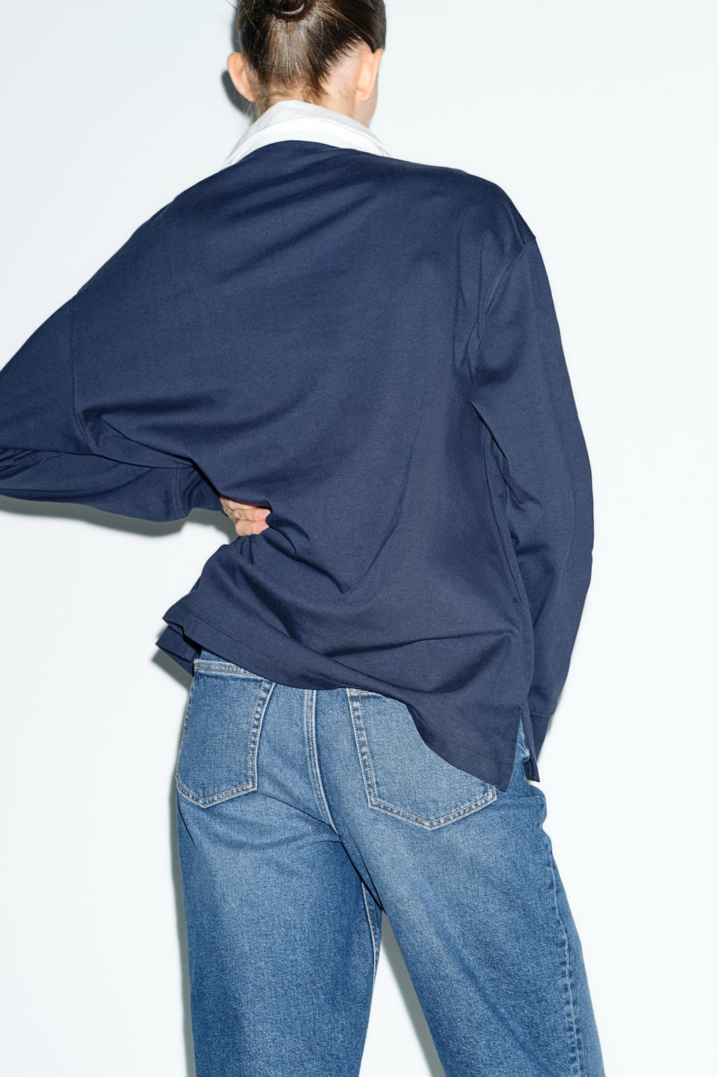 MAMA Before & After Straight Low Jeans - H&m фото 3