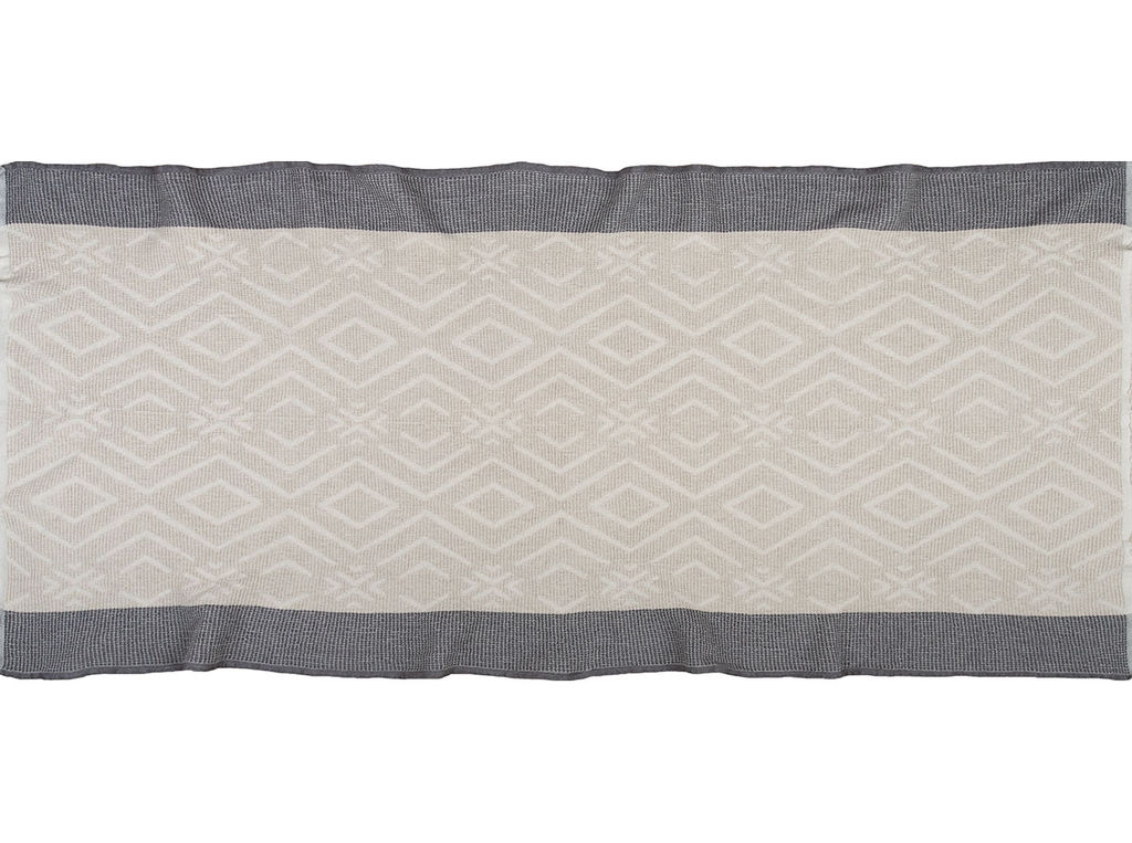 Полотенце 18с104-ШР/у/ст 65*130 "Узор-2" цв. 3 темно-серый рис 524