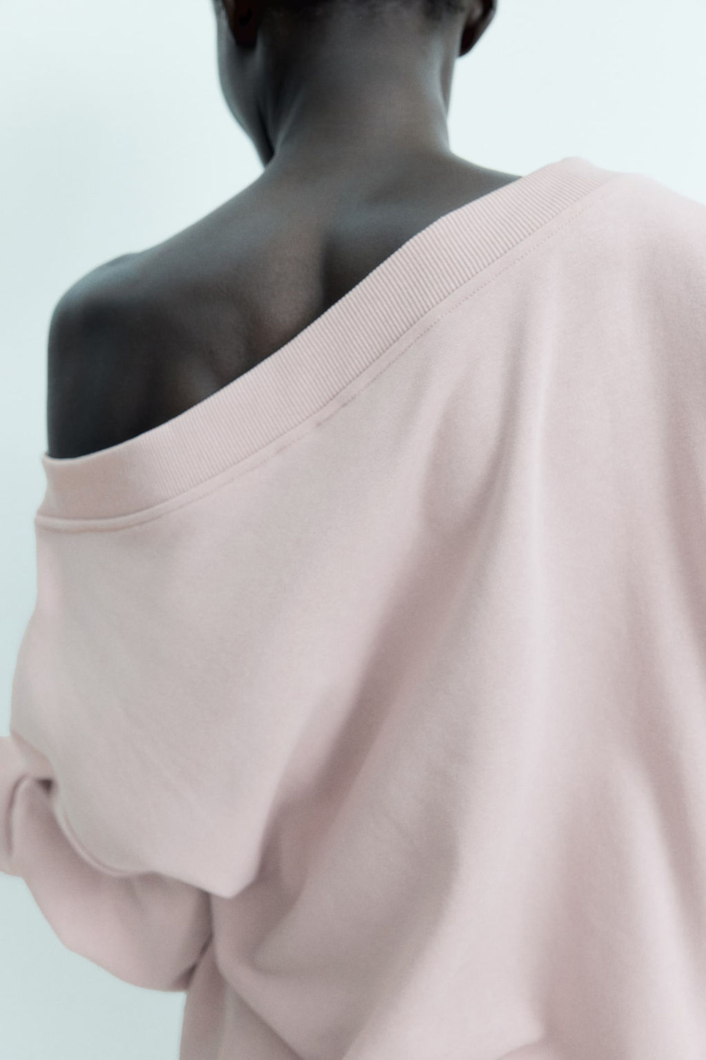 Sudadera off-the-shoulder - H&m фото 3