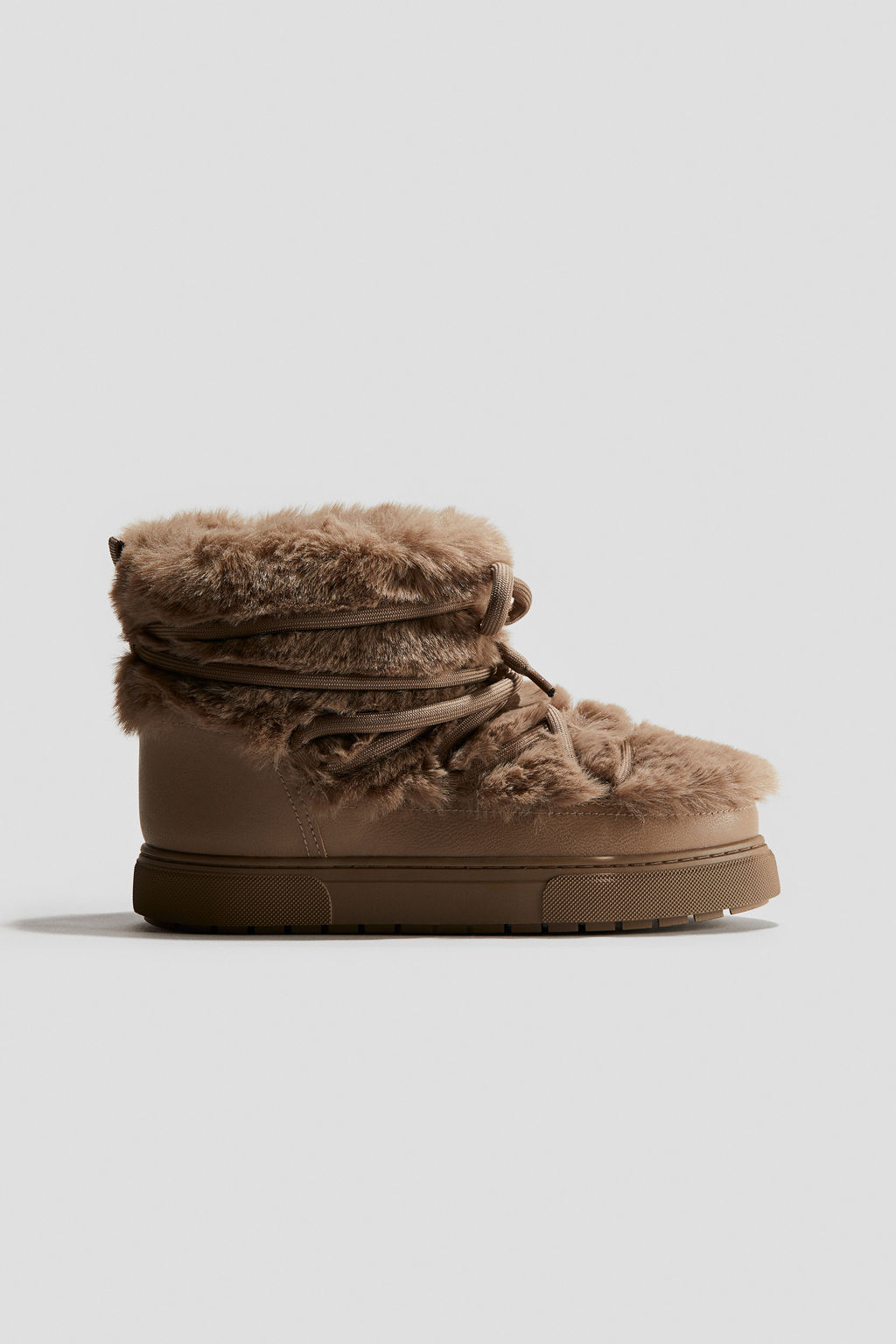 Botas de nieve efecto pelo con forro c?lido - H&m фото 3
