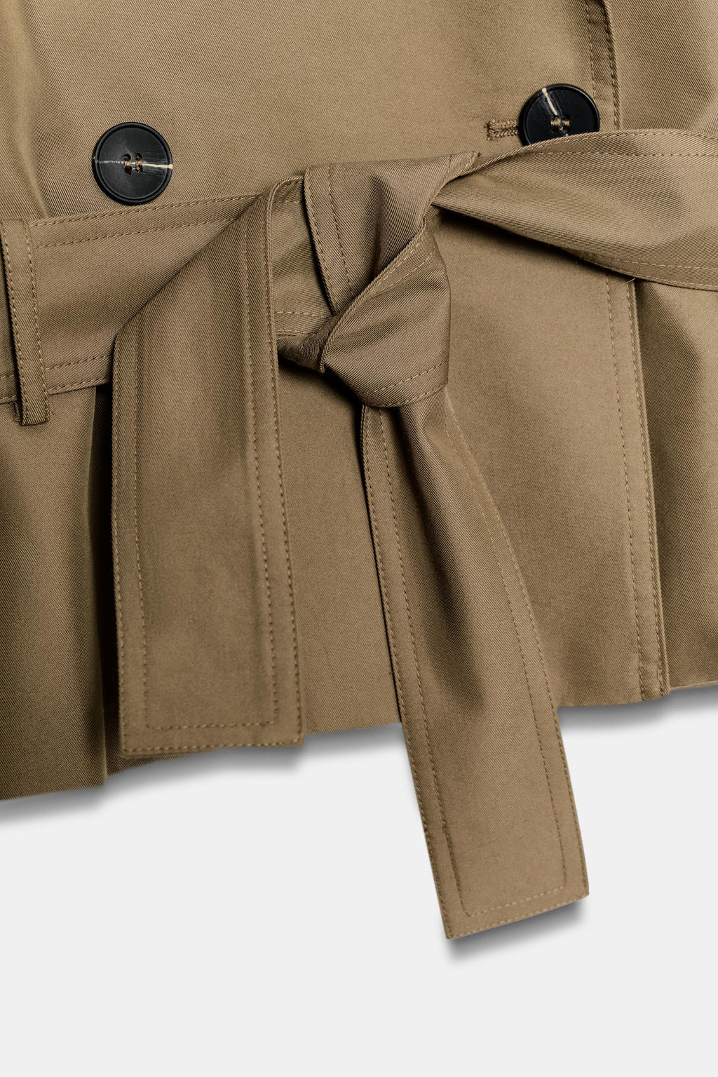 100% LEATHER JACKET WITH EVAS_ HEM - Zara фото 17