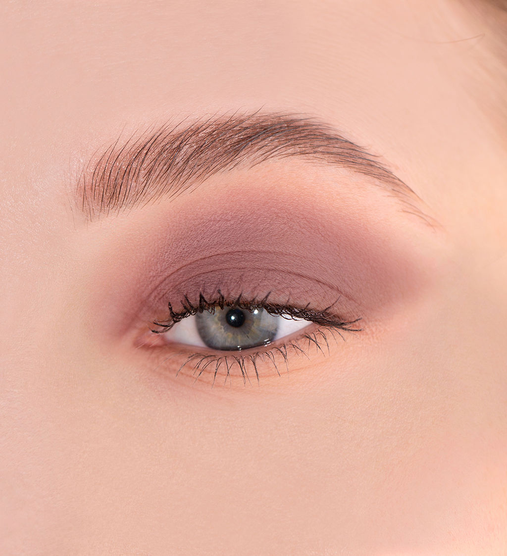 LuxVisage Тени жидкие матовые Matt tint waterproof 12H, тон 106 dusty mauve - Golden rose фото 3