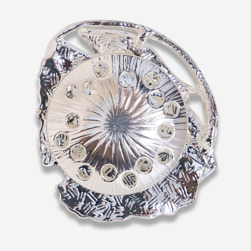 Брошь на магните абстрактной формы металлическая - Модные истории фото 2