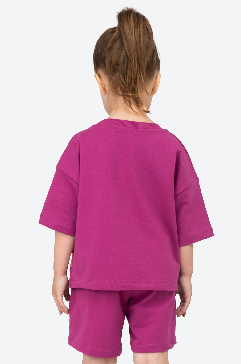 Костюм оверсайз из футера двухнитки для девочки Bonito  фото 4