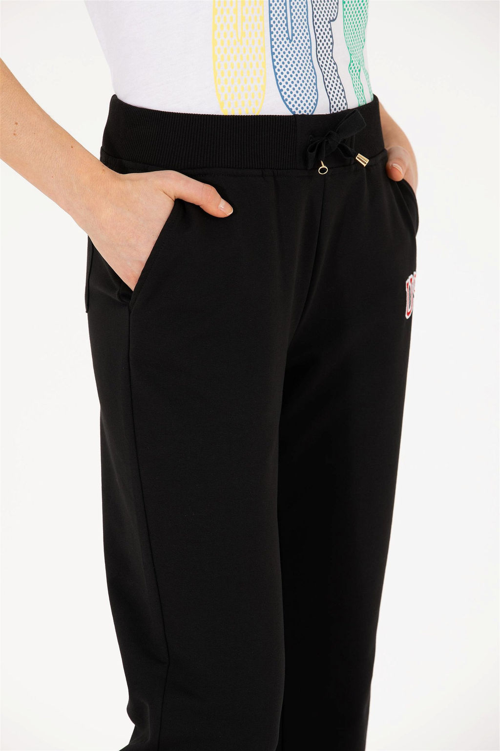 Женские черные спортивные штаны Неожиданная скидка в корзине - U.s. polo assn фото 6