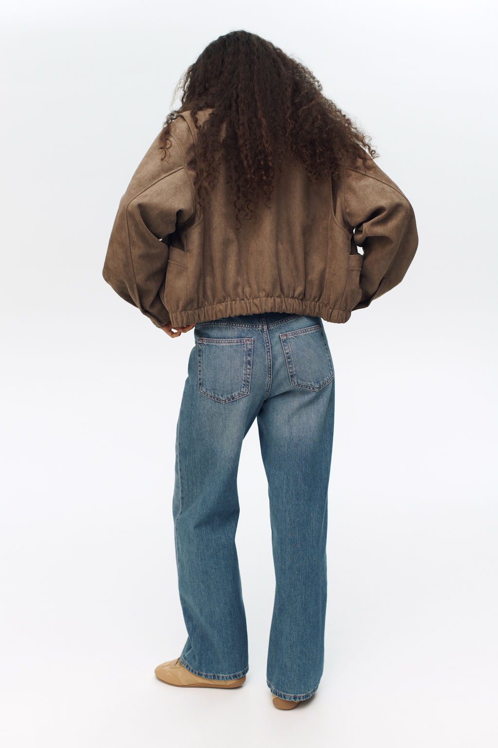 Baggy Regular Waist Jeans - H&m фото 10