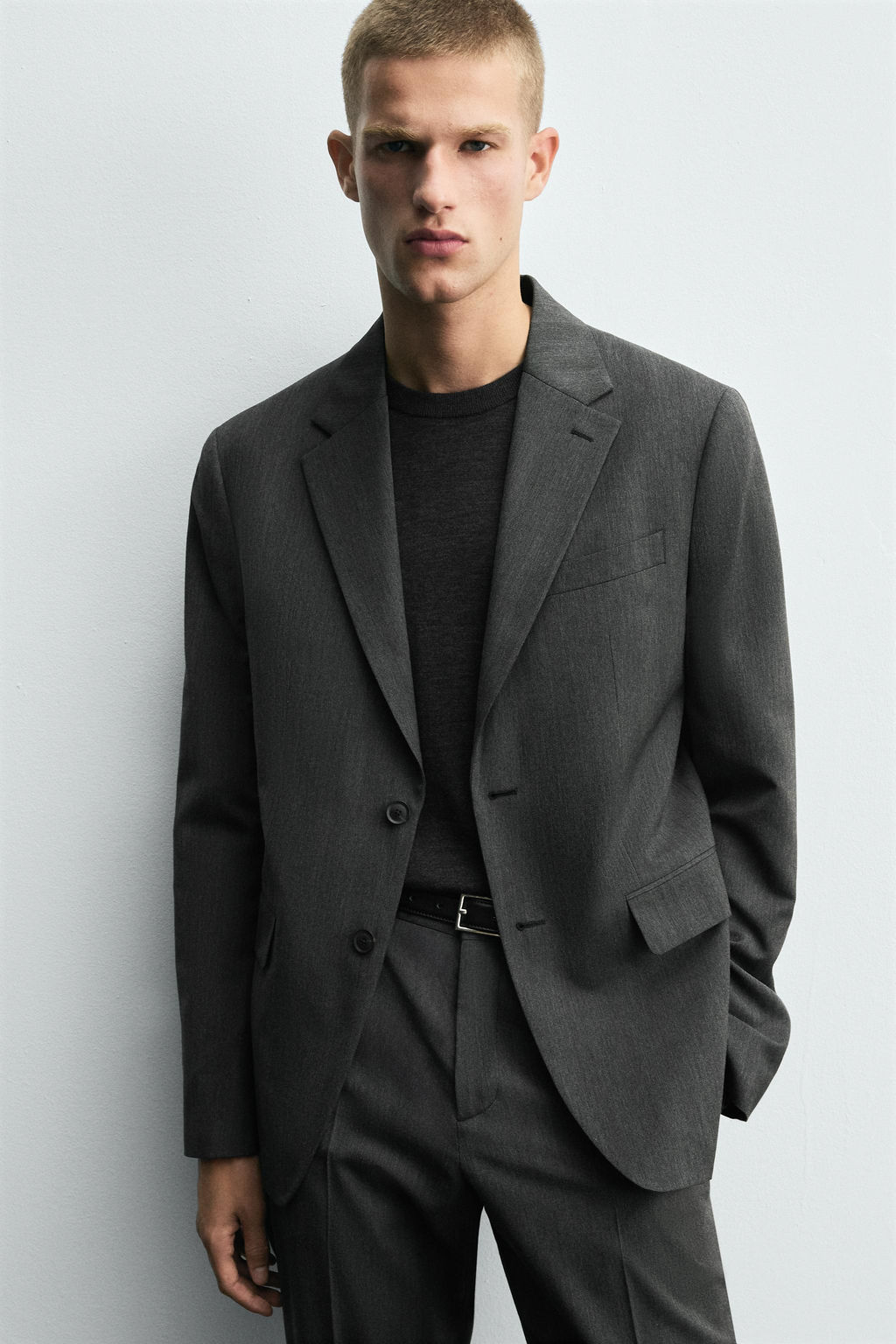 HERRINGBONE SUIT BLAZER - Zara фото 5