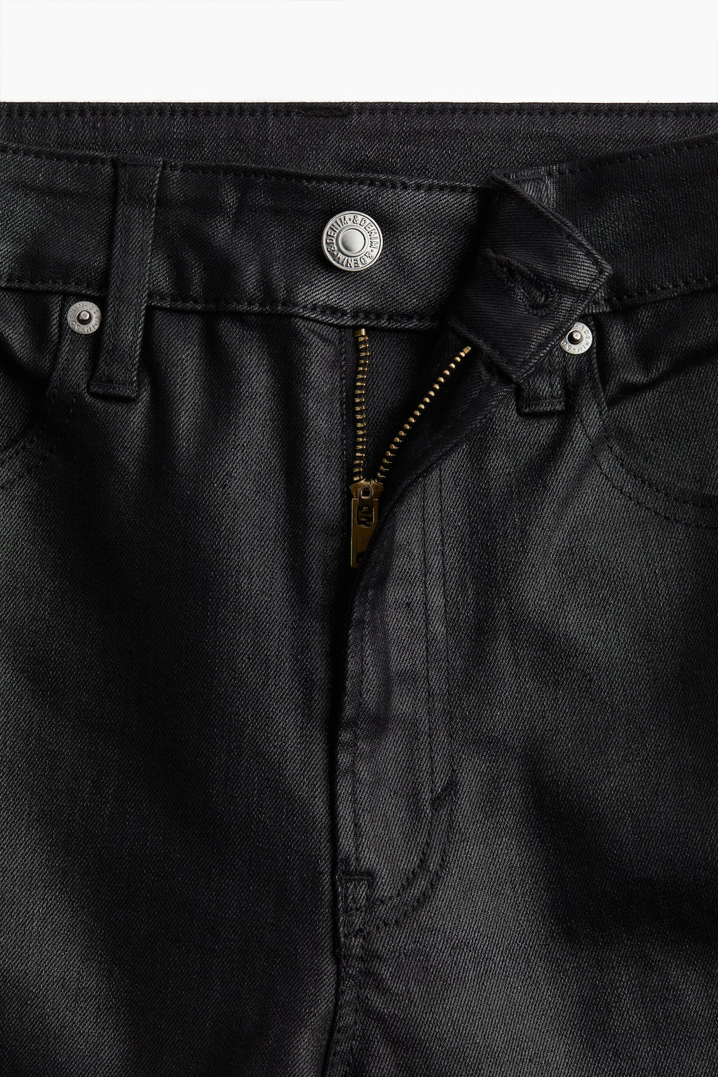 Slim Straight High Jeans - H&m фото 6