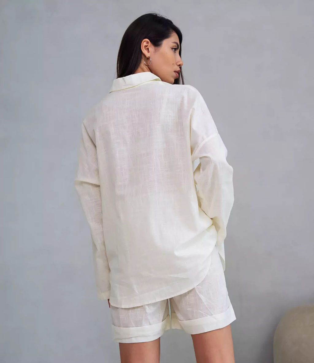 Костюм #БШ13451, слоновая кость - Dommod фото 4