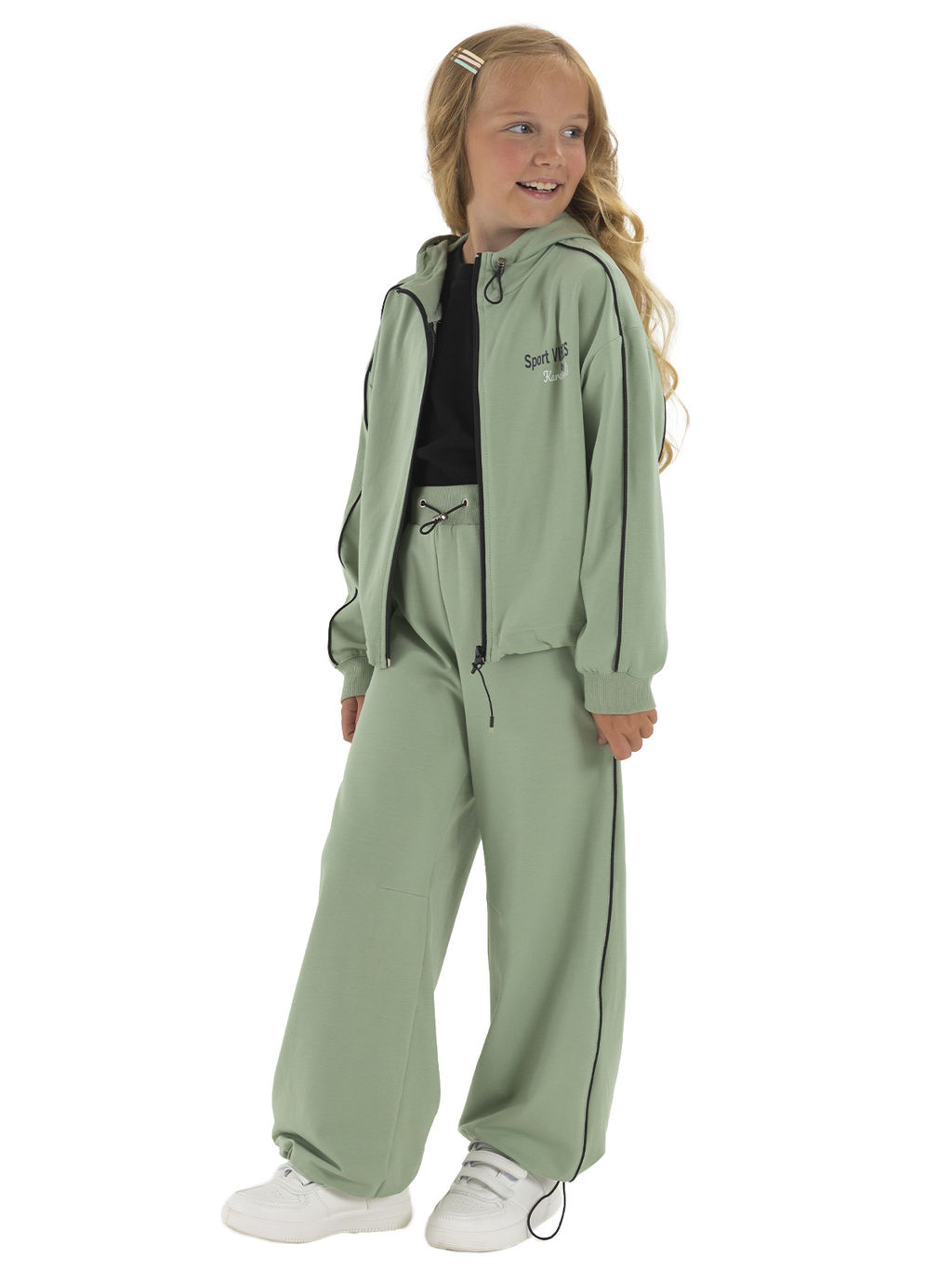 Джемпер для девочки О56817 - Карамелли фото 3