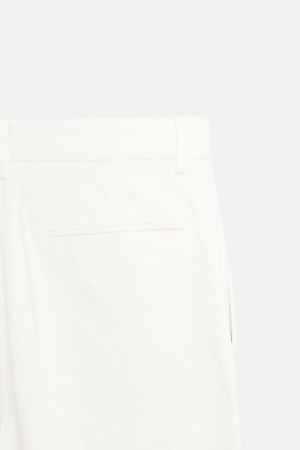 BALLOON-FIT PLEATED TROUSERS - Zara фото 3