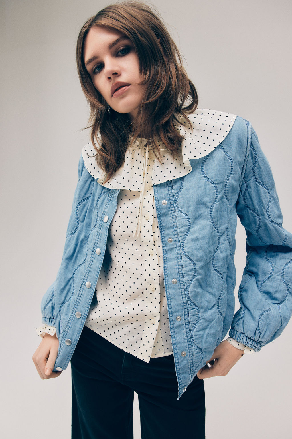 Chaqueta denim acolchada - H&m фото 2