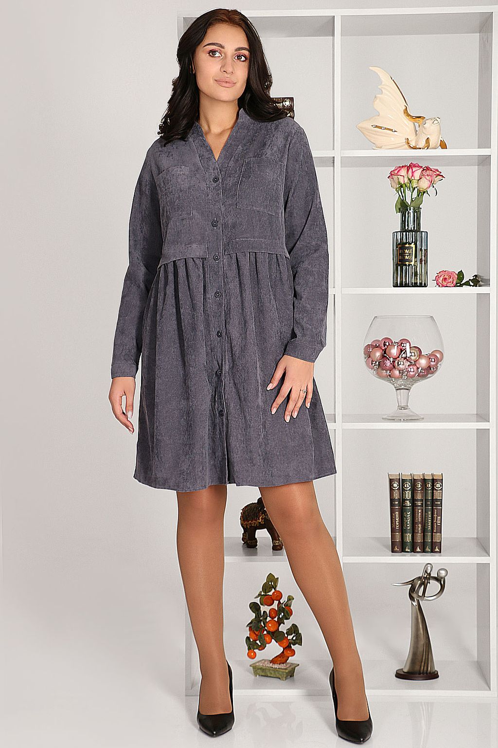 К-2021 5105.С1 Платье - Almond фото 2