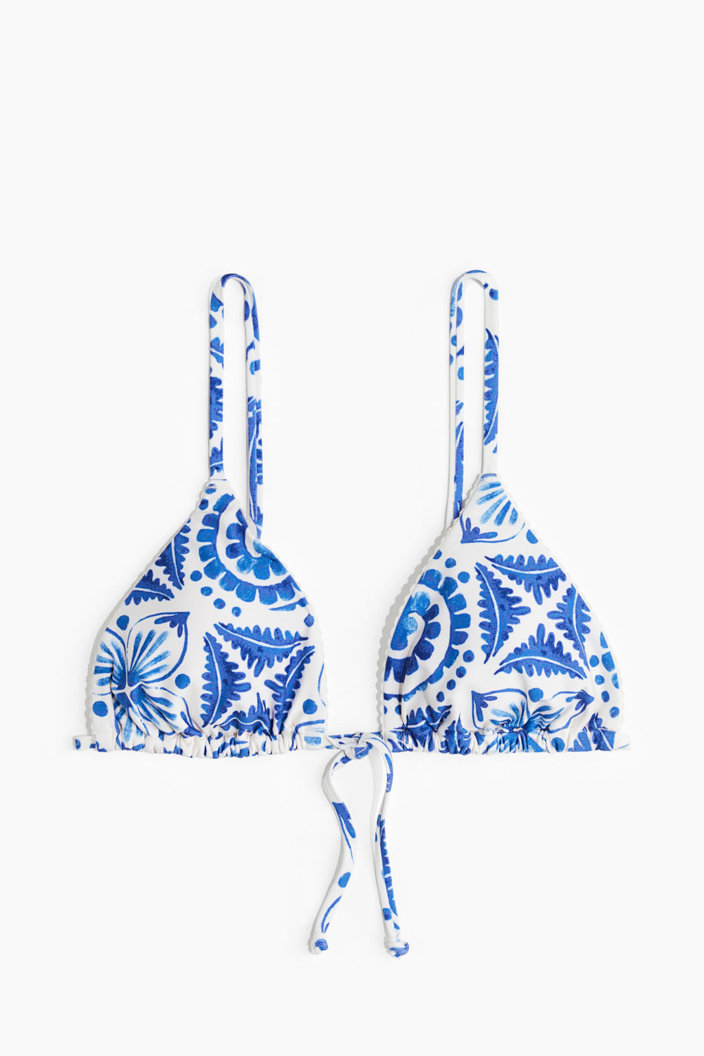 Top de bikini triangular con relleno - H&m фото 2