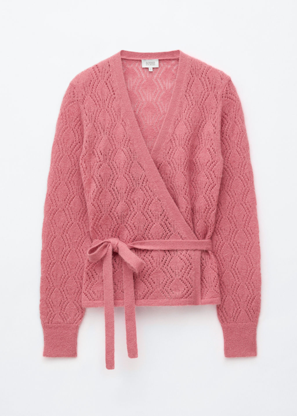 Mohair-Blend Pointelle Cardigan - H&m фото 2