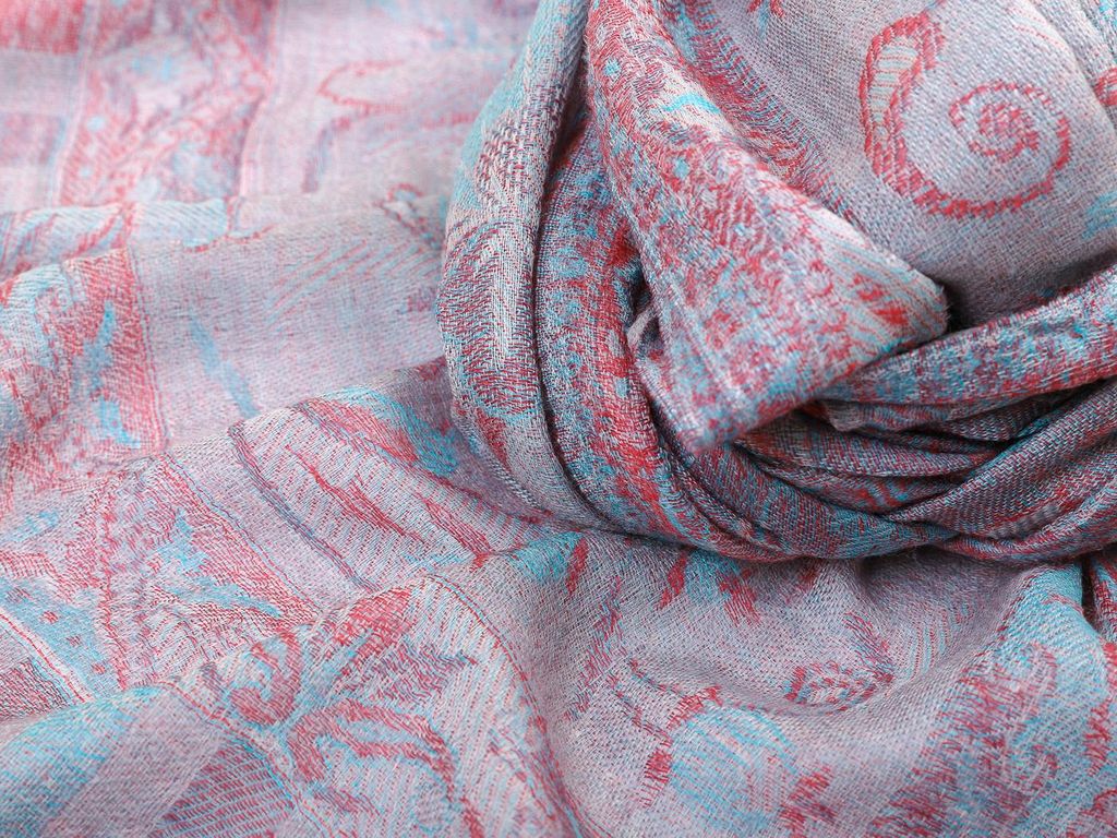 Палантин кашемир 100% № Тк1004/66 - Ганг фото 3