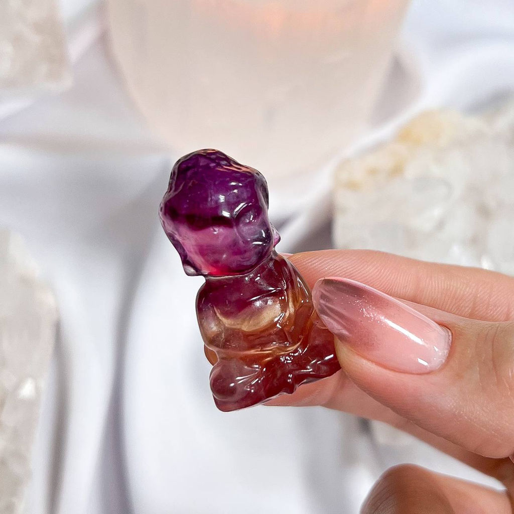 Фигурка "Будда" из Флюорита