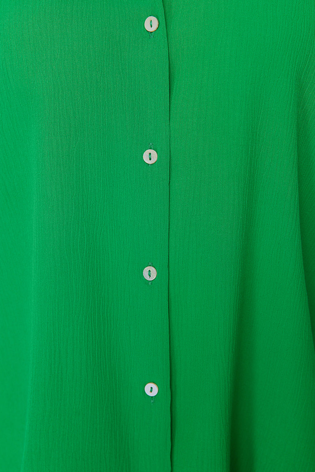 TRENDYOLMILLA Lacivert Basic Oversize Genis Kal?p Dokuma Gomlek TWOAW24GO00207  фото 20