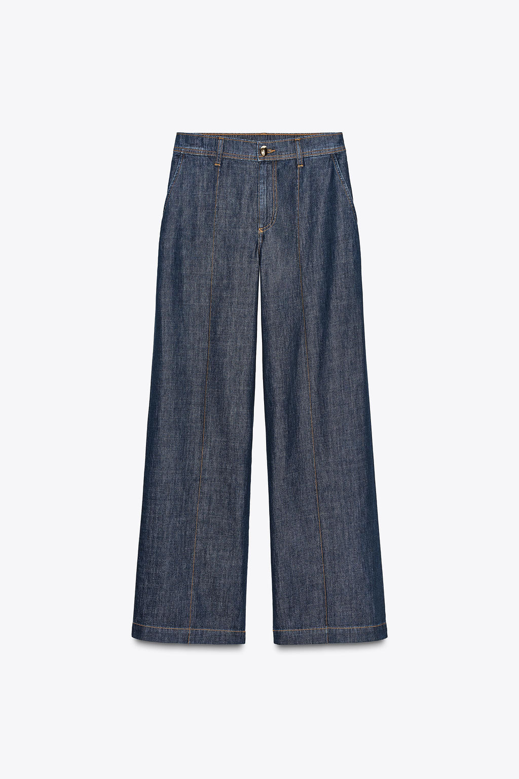 Z1975 WIDE-LEG SEAM JEANS - Zara фото 5