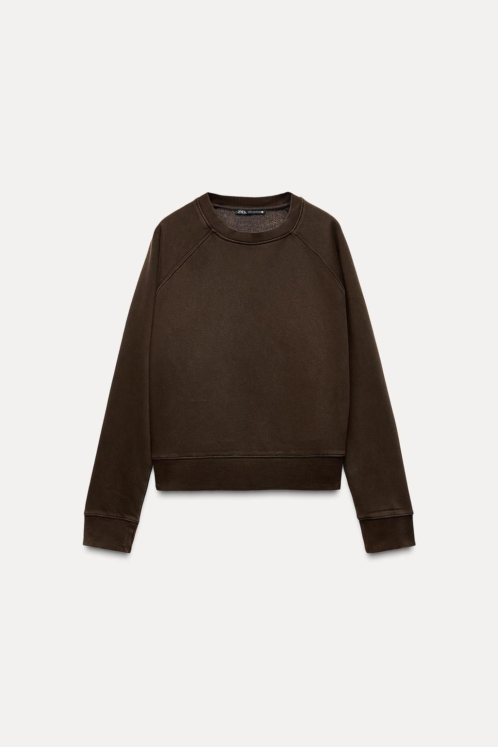 FADED SWEATSHIRT - Zara фото 3