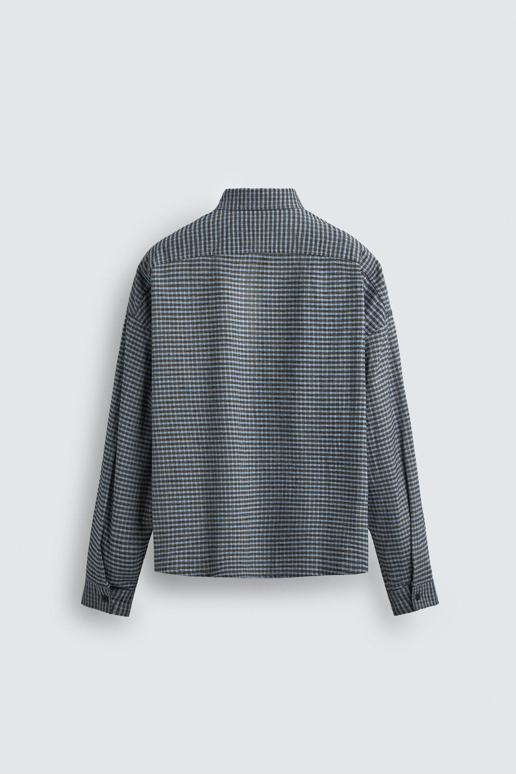 EMBROIDERED CHECK SHIRT - Zara фото 8