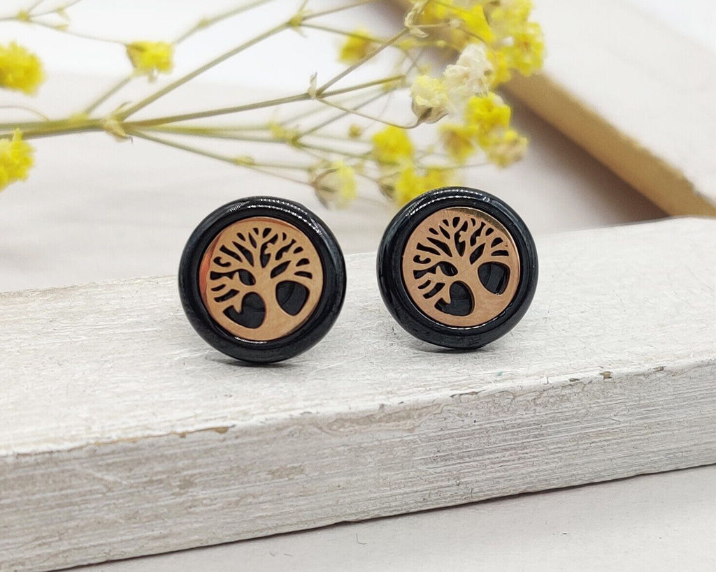 Серьги с керамикой