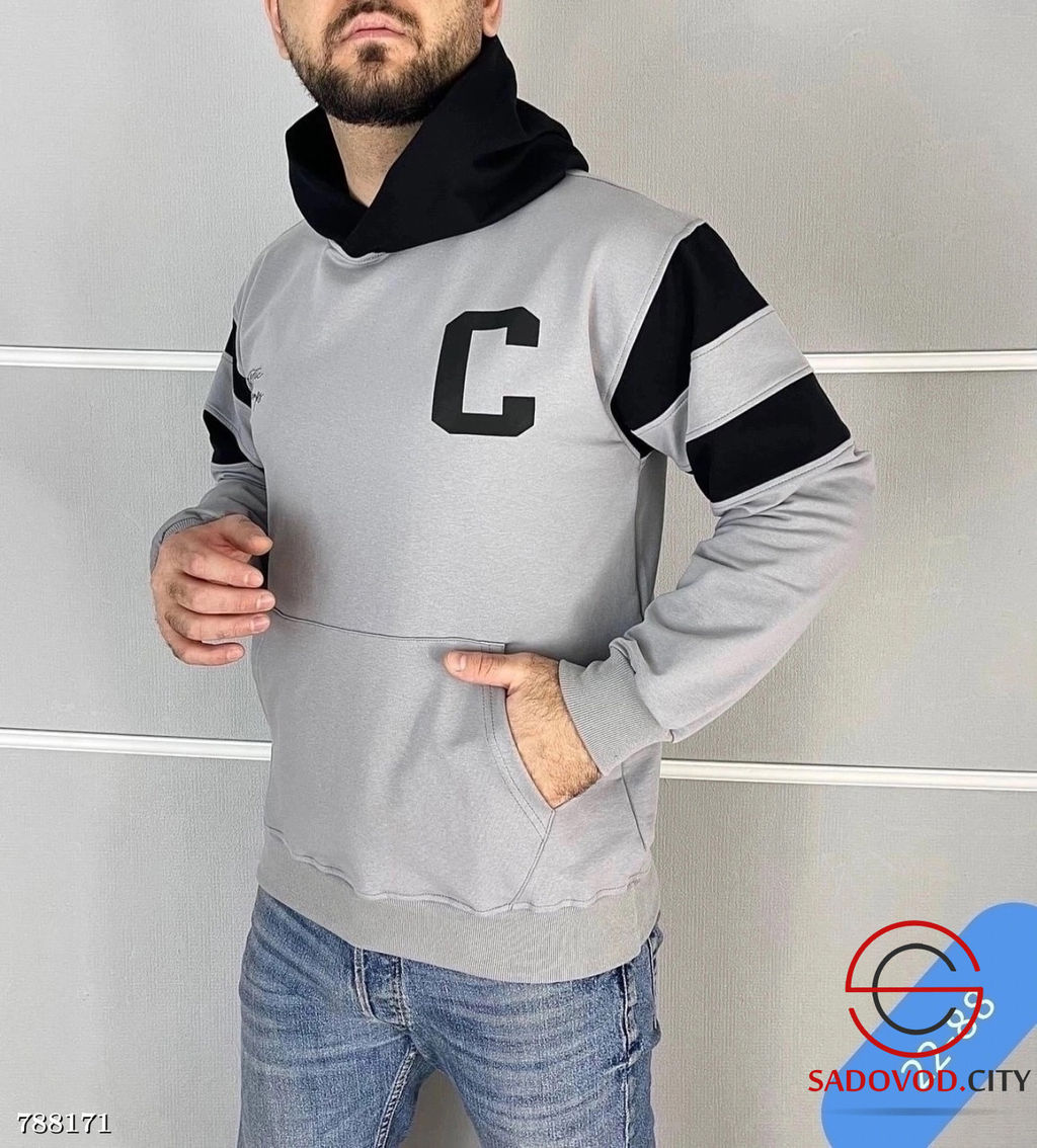 Мужская тонкая толстовка - Bruno фото 3