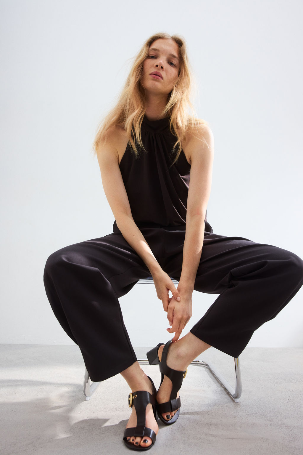 Sandalias con tac?n cuadrado - H&m фото 5