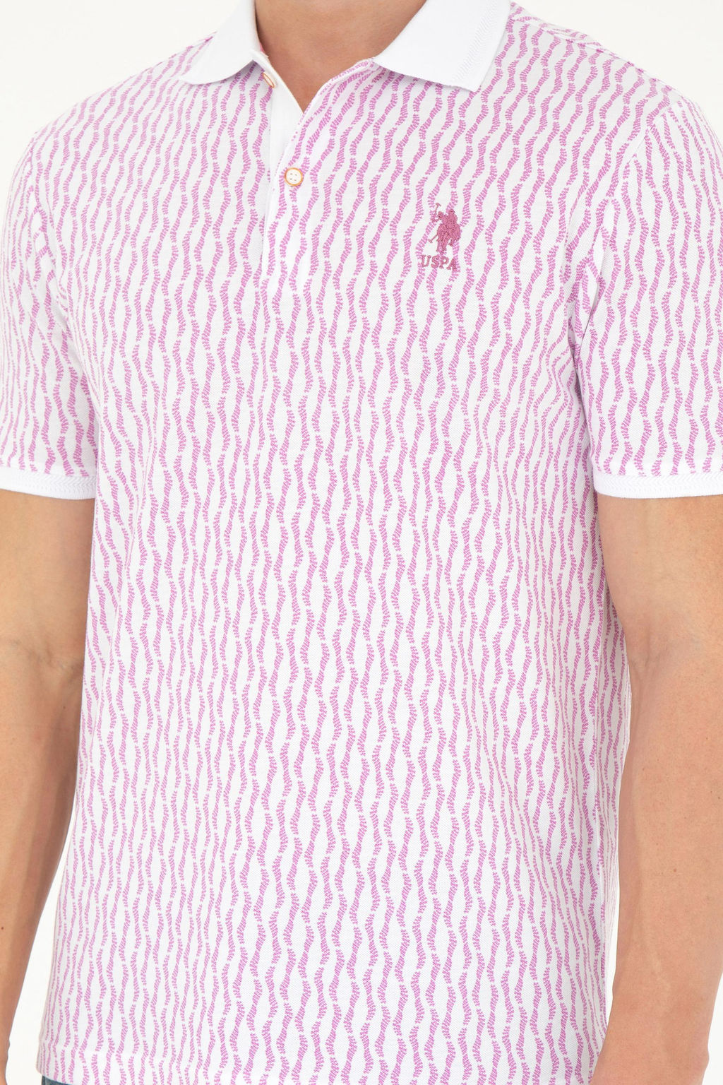 Мужская фиолетовая футболка - U.s. polo assn фото 13