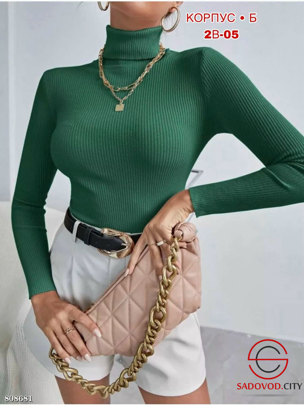 водолазка женская с высоким горлом - Bruno фото 6