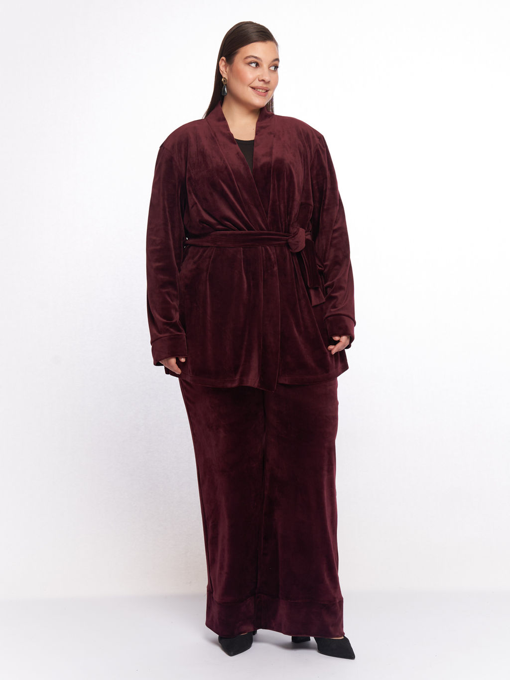 Костюм велюровый KO11311PUR55