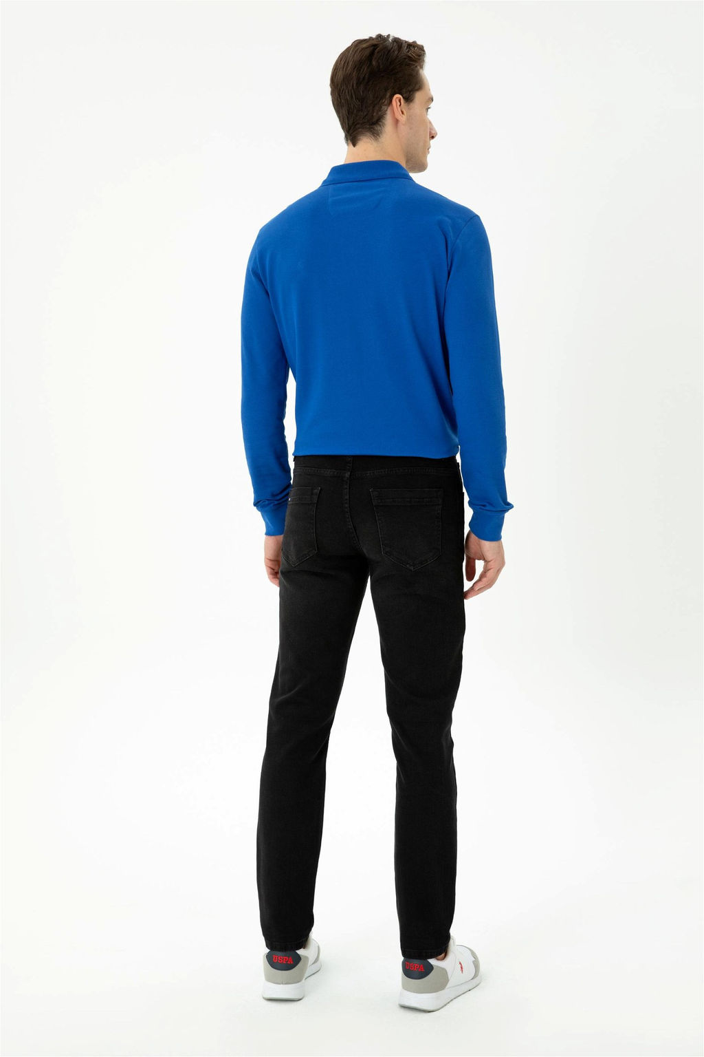 U. S. Polo Assn / Мужские черные джинсовые брюки - U.s. polo assn фото 4