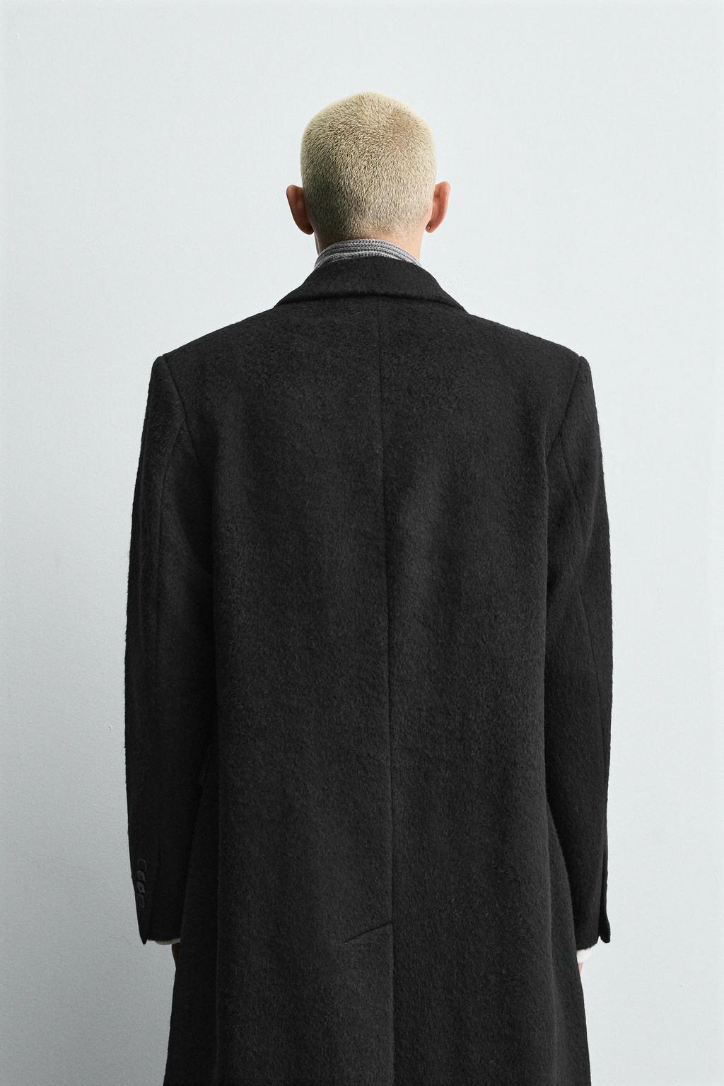 DOUBLE-BREASTED WOOL COAT - Zara фото 3