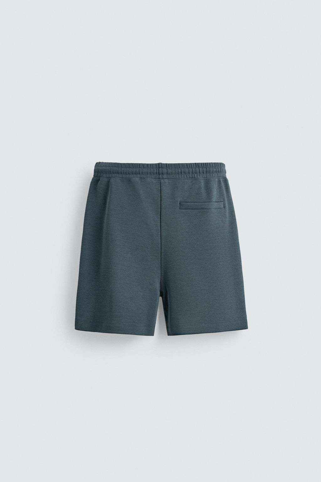BERMUDA JOGGER RELAXED FIT INTERLOCK / verde lavado - Zara фото 8