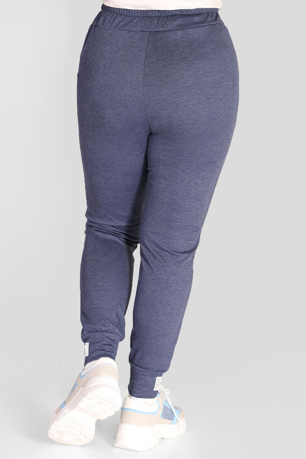 Штаны спортивные синие - Almond фото 2