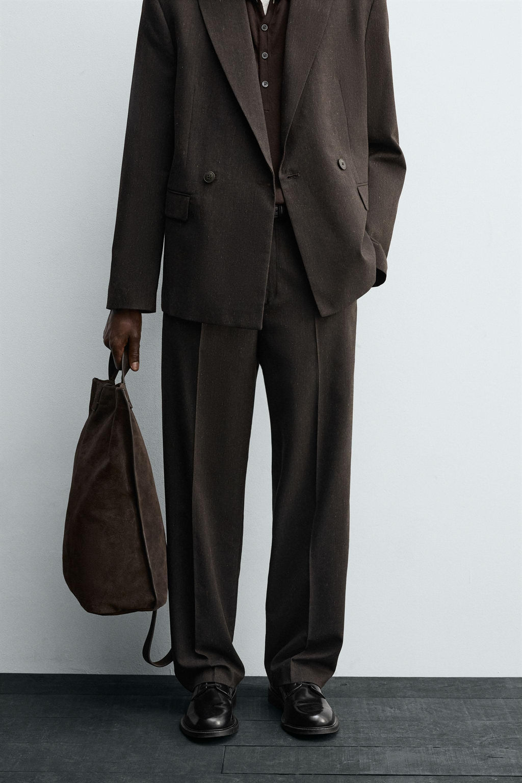 WOOL SUIT TROUSERS - Zara фото 2