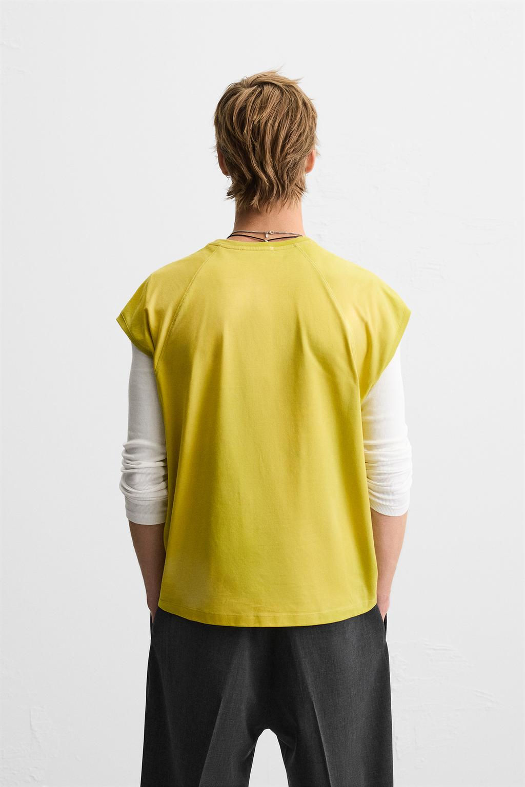 RELAXED FIT TANK TOP - Zara фото 3