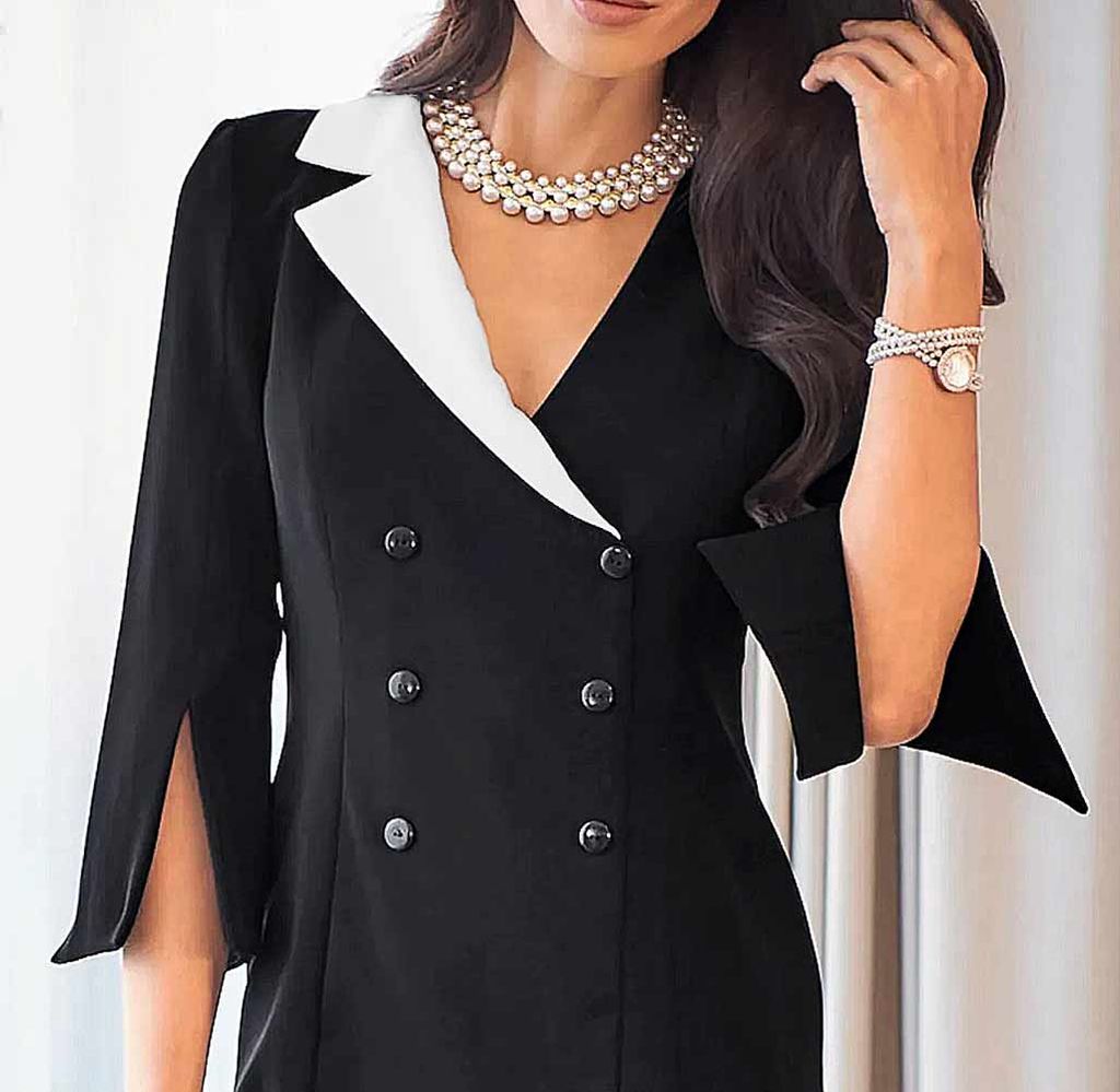 Платье, черно-белое - Ashley brooke фото 6